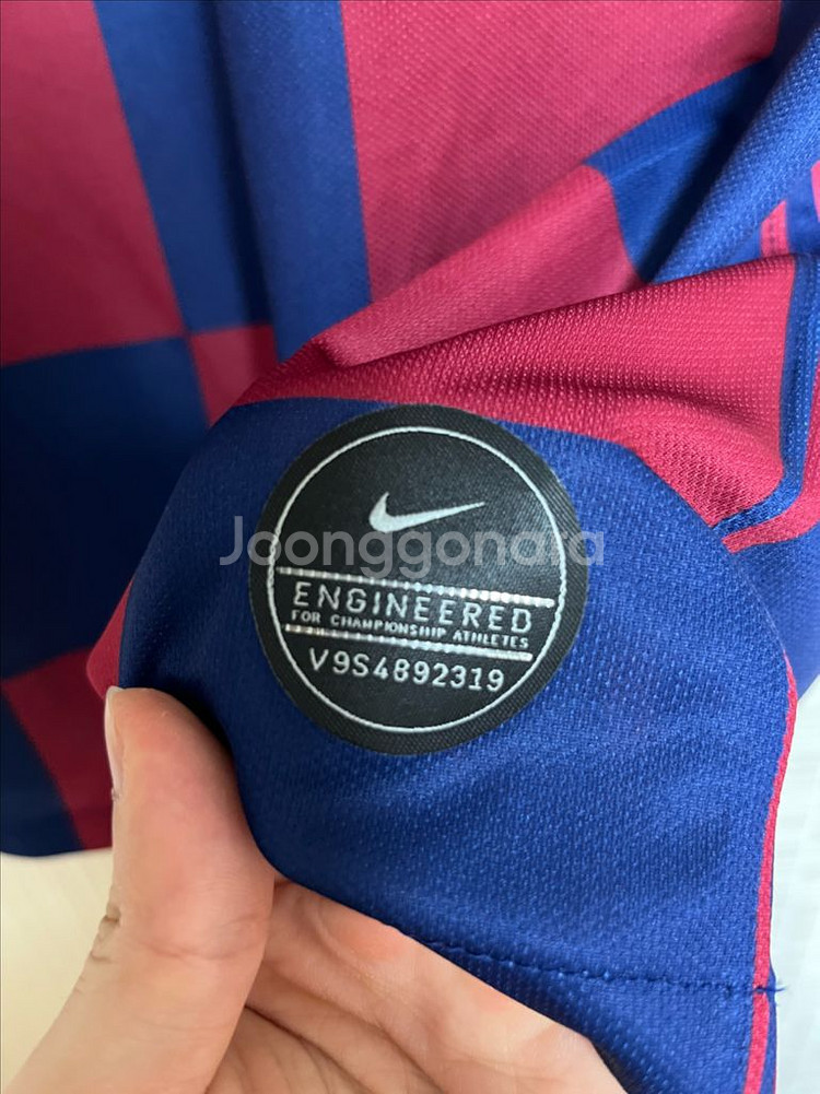 m] 바르셀로나 19-20 시즌 그리즈만 마킹 유니폼--3