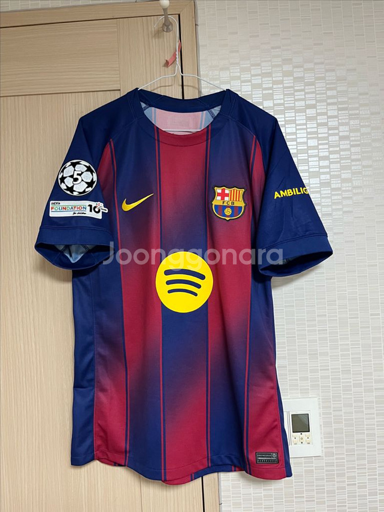 M] 바르셀로나 25-26 유니폼 페드리 마킹--0