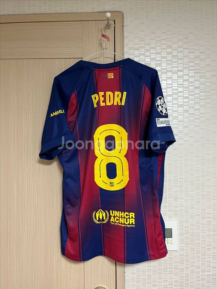 M] 바르셀로나 25-26 유니폼 페드리 마킹--1