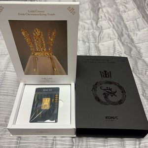 한국조폐공사 천마총 금관 카드형 골드 판매합니다.