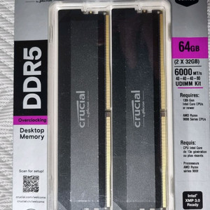 데스크탑 64G RAM-새상품