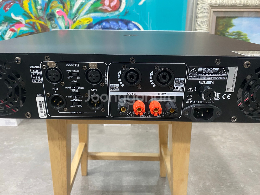 K2AUDIO KA700 2채널 700W 파워 중고앰프--3