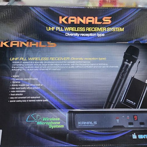1채널무선마이크/카날스 bk7001n (신품)900mh