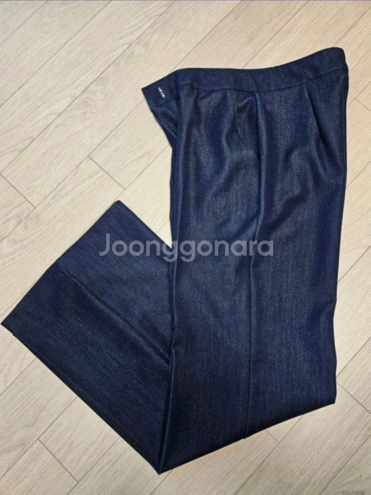 데님와이드핏팬츠(m)--0
