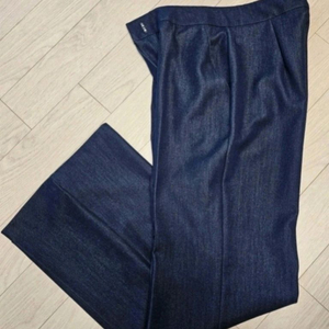 데님와이드핏팬츠(m)