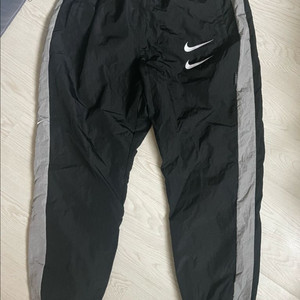 나이키 NSW 스우시 우븐 팬츠 블랙 파티클 그레이 L