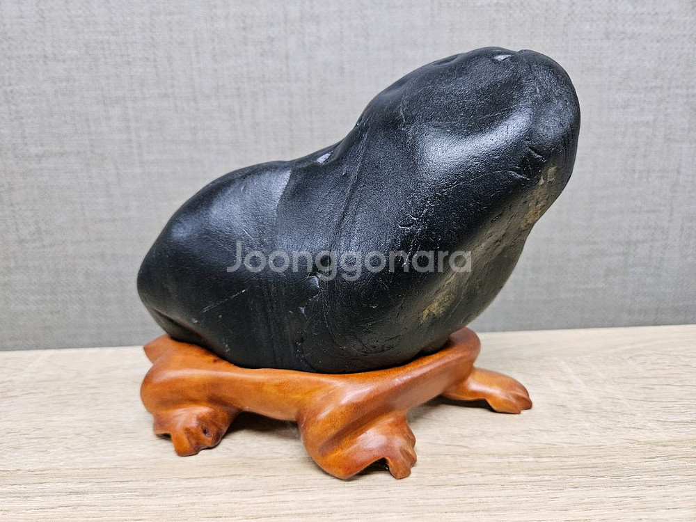 수석 돌 남한강돌 물형석 강아지--0