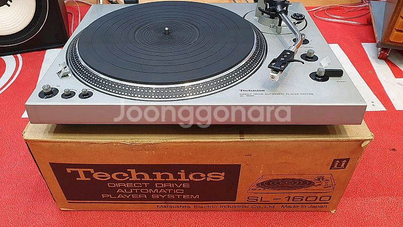 테크닉스SL-1600전자동 턴테이블--0