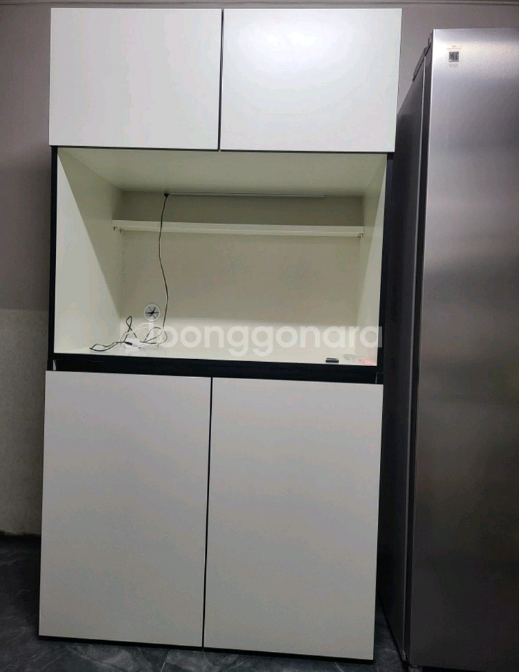 화이트 수납장 , 홈 카페장 ,상부장,하부장, 주방 수--1