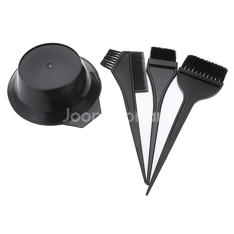 새 1세트 헤어 염색 도구 키트 머리 시술 미용실 볼--1