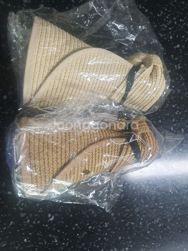 여성 돌돌이 썬캡 2개--1