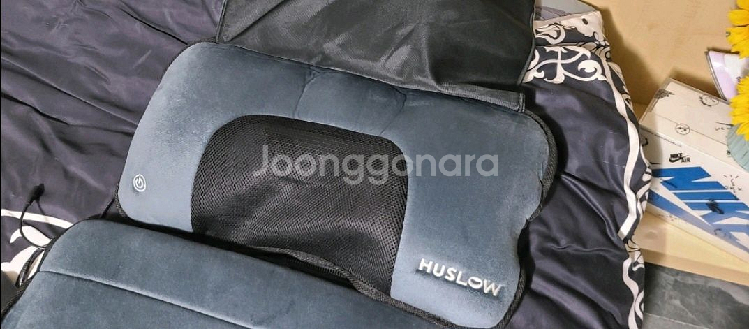 휴슬로 VMH-4900 안마 마사지 온열 매트 팝니다--2