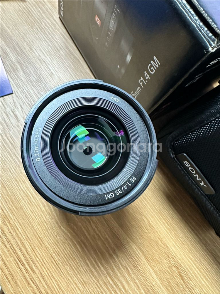 소니 FE 35mm F1.4 GM 렌즈--2