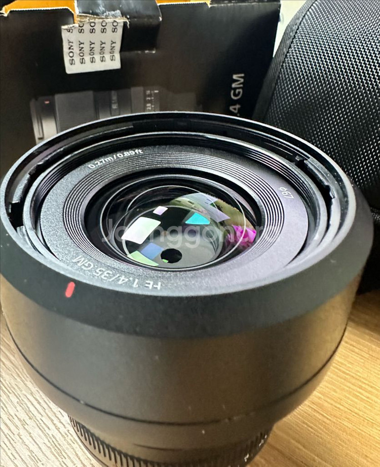 소니 FE 35mm F1.4 GM 렌즈--4