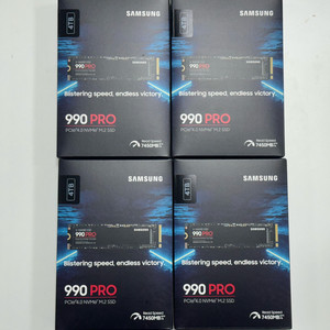[미개봉] 삼성전자 990PRO 4TB 정품 4개