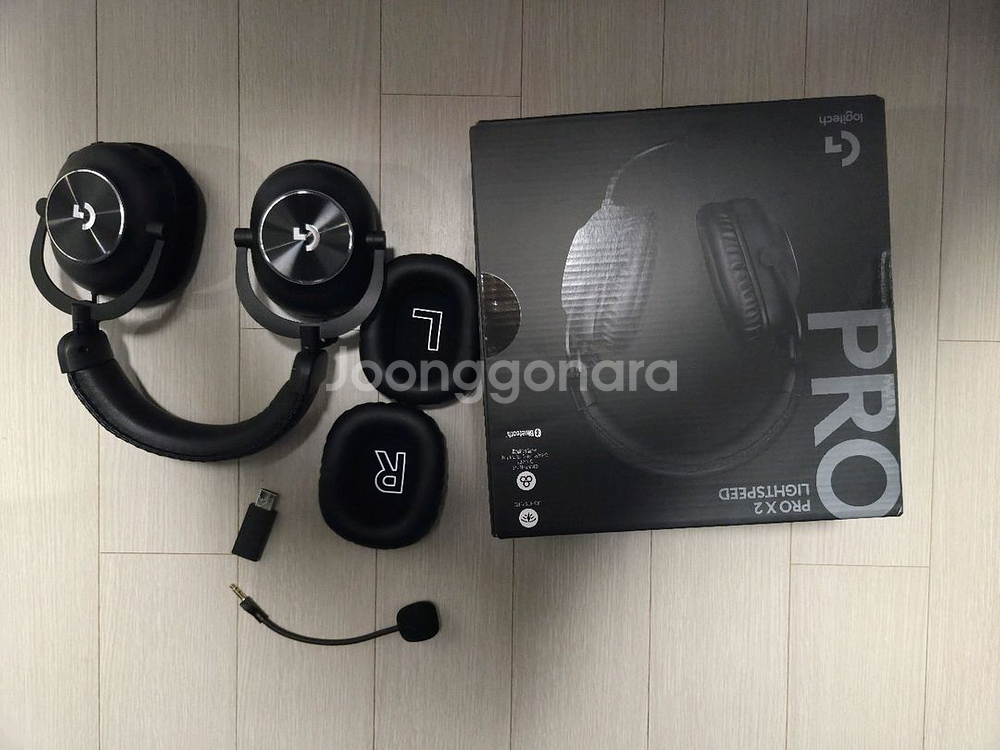 로지텍 G PRO X2 무선헤드셋.--1
