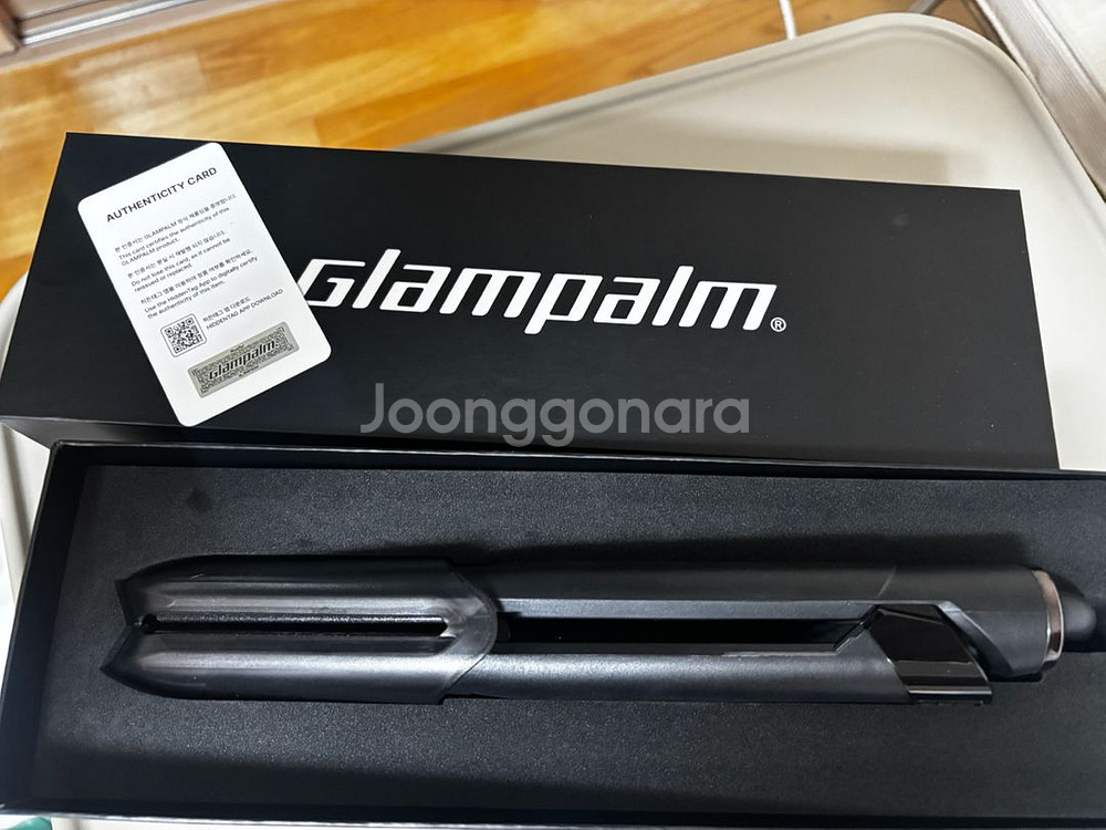 글램팜 GP201T 플랫 헤어 고데기--0
