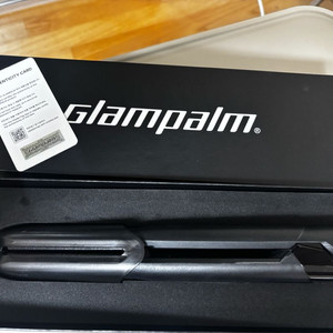 글램팜 GP201T 플랫 헤어 고데기