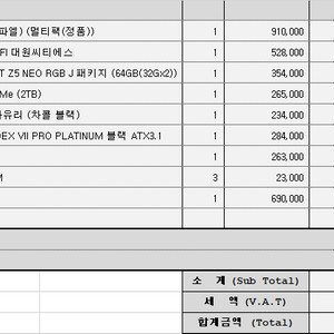 라이젠9 7950X3D X870 2TB 64GB 본체