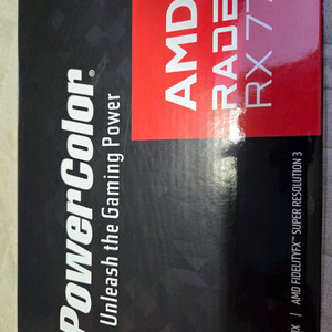 powercolor 7700xt 택포 안전거래 가능