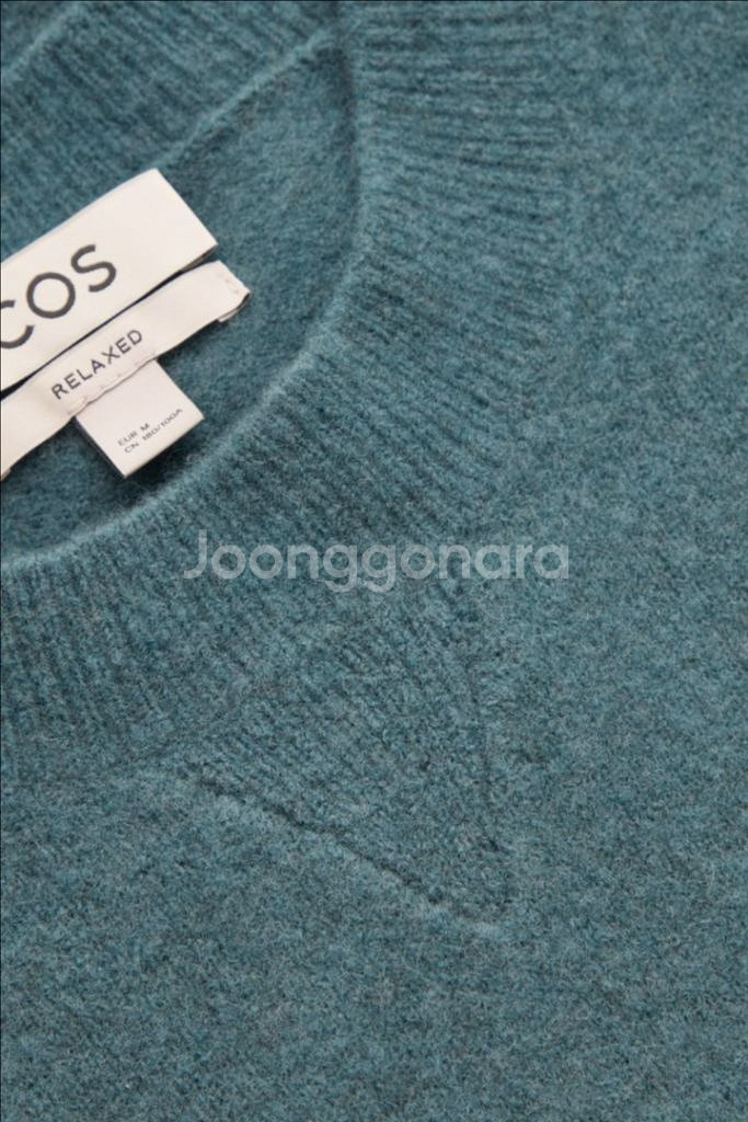 cos 보일드 울 스웨터 m--0