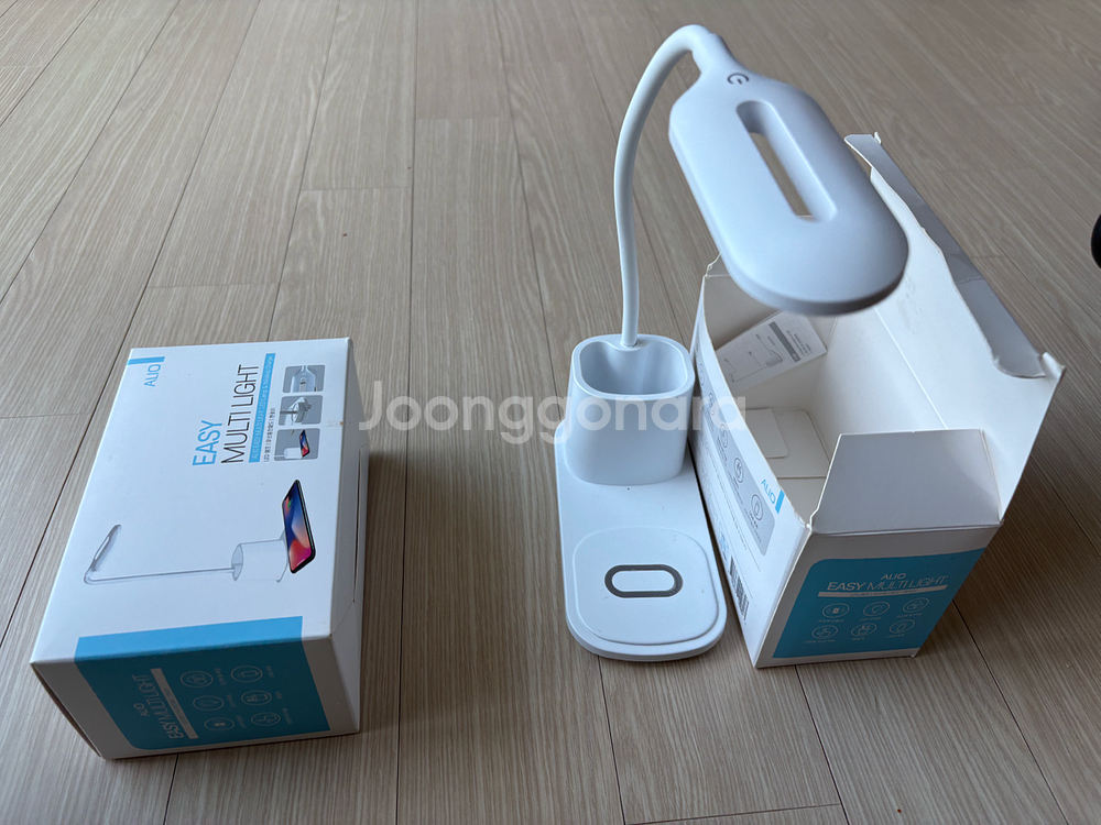 led 스탠드 무선충전패드 팬꽂이 이지멀티라이트 조명--2