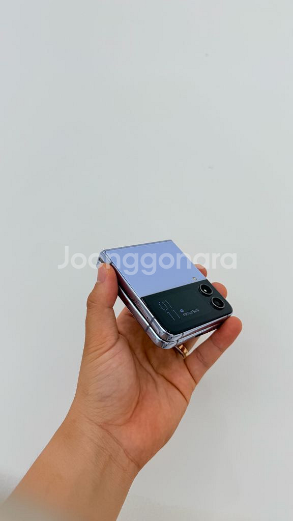 갤럭시 Z플립4 256GB 블루 (케이스+필름증정)--4