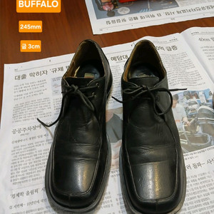 BUFFALO 여성구두 245mm, 굽 3cm