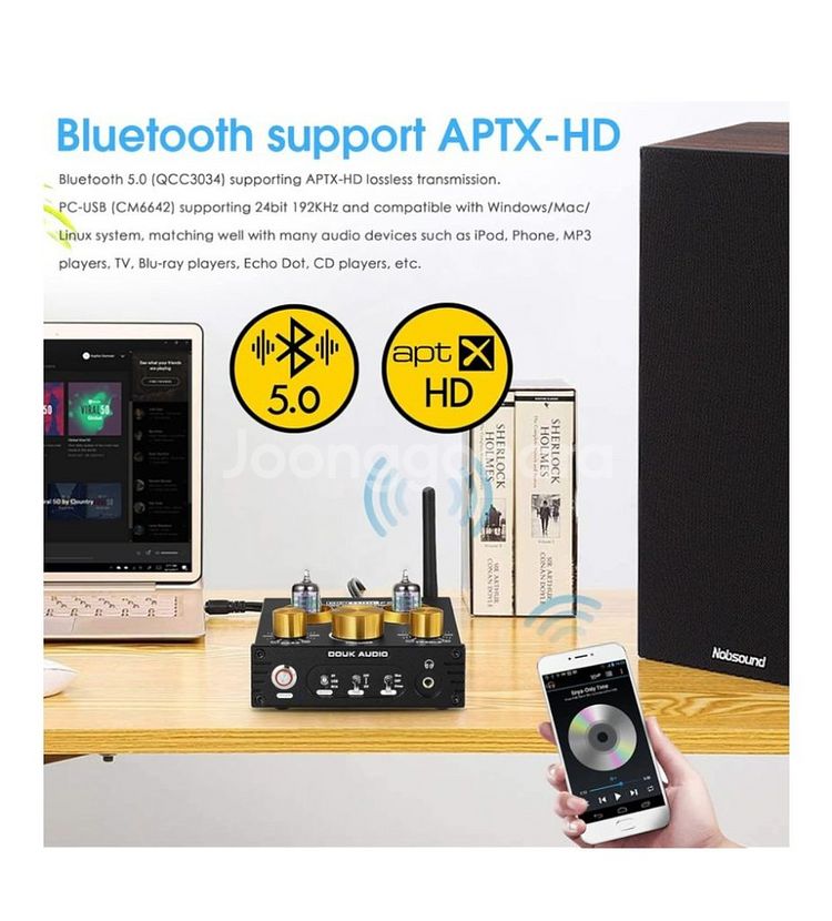 Douk Audio P1 진공관 블루투스 리시버--2