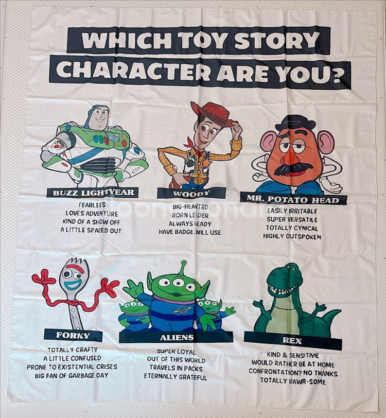 토이스토리 패브릭 포스터--0