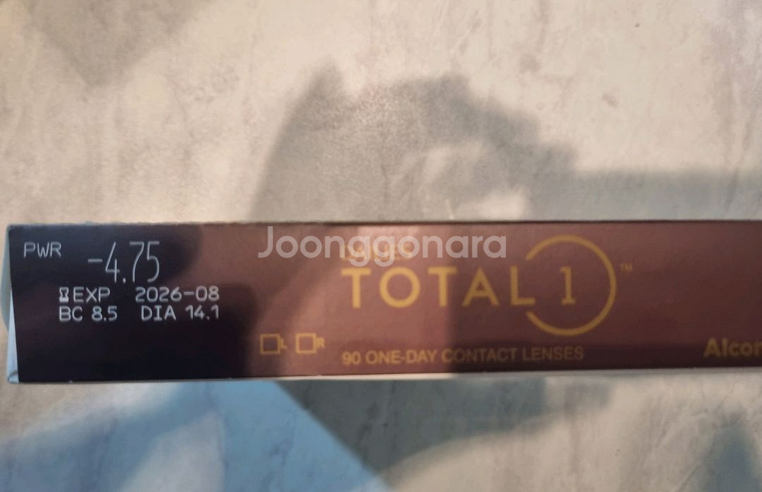알콘 토탈원 -4.75 (100개) 새제품--1