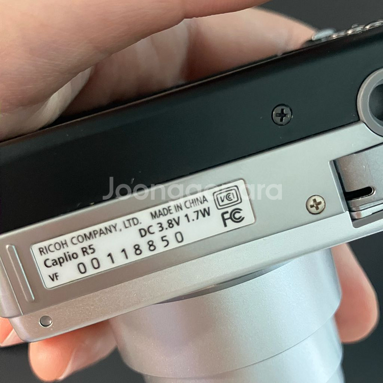 디지털 카메라 리코 ricoh caplio R5(부품용--3