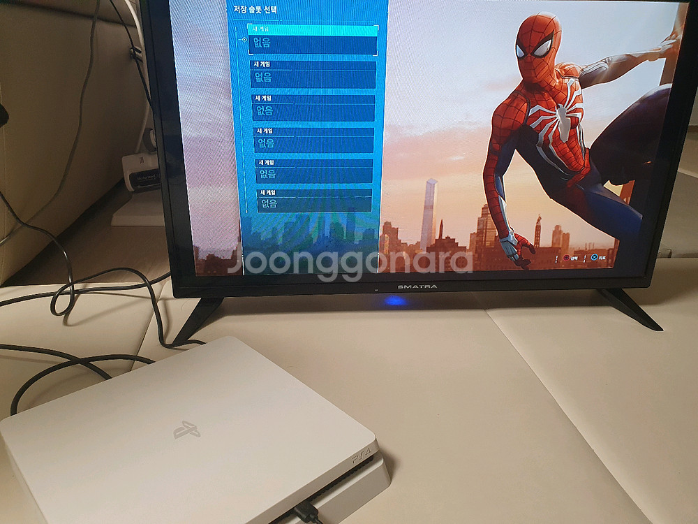 ps4 슬림 화이트 펌웨어 7.51 팔아요--3