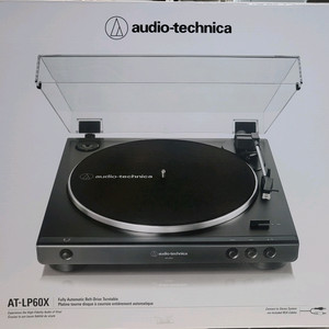 오디오테크니카 턴테이블 AT-LP60X 블랙