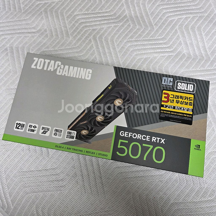 미개봉 ZOTAC 5070 SOLID OC + 보더랜드--0
