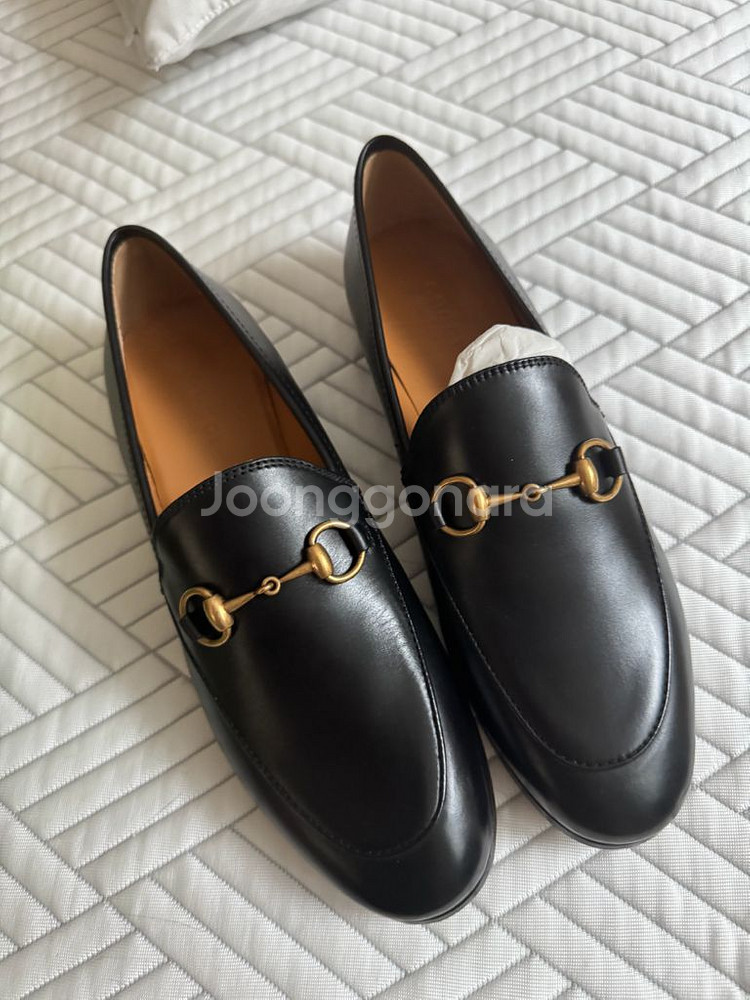 구찌 조르단 레더 로퍼 36--1