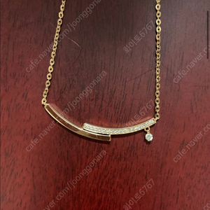 18k 티파니st 목걸이 길이46cm(금값만, 세공비빼