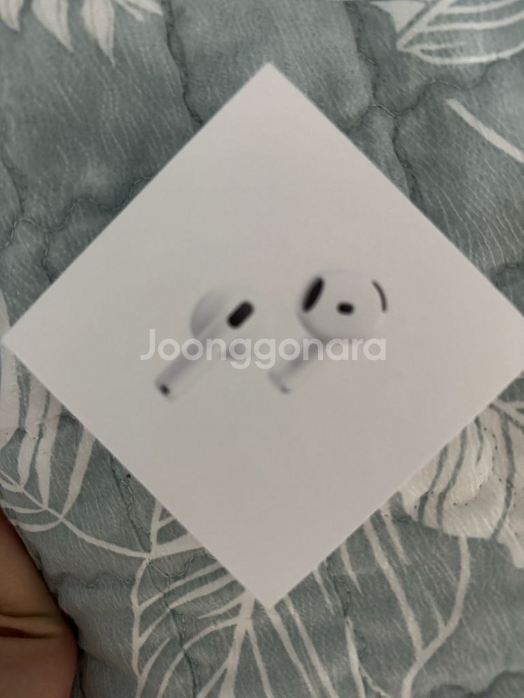 에어팟 4세대 anc 풀박스 (하루사용)--0