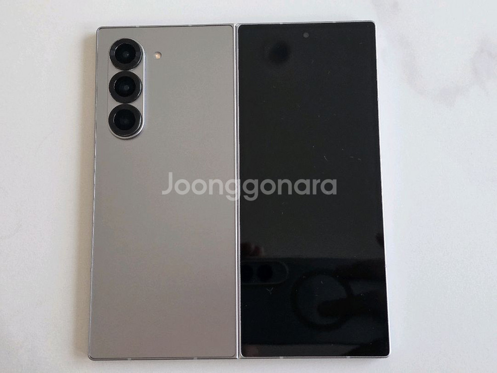 (LG U+) 갤럭시 폴드 6 512gb 실버 정상해지--6