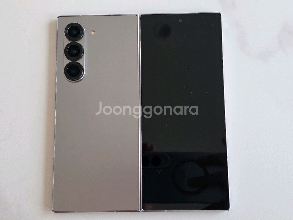 (LG U+) 갤럭시 폴드 6 512gb 실버 정상해지--15
