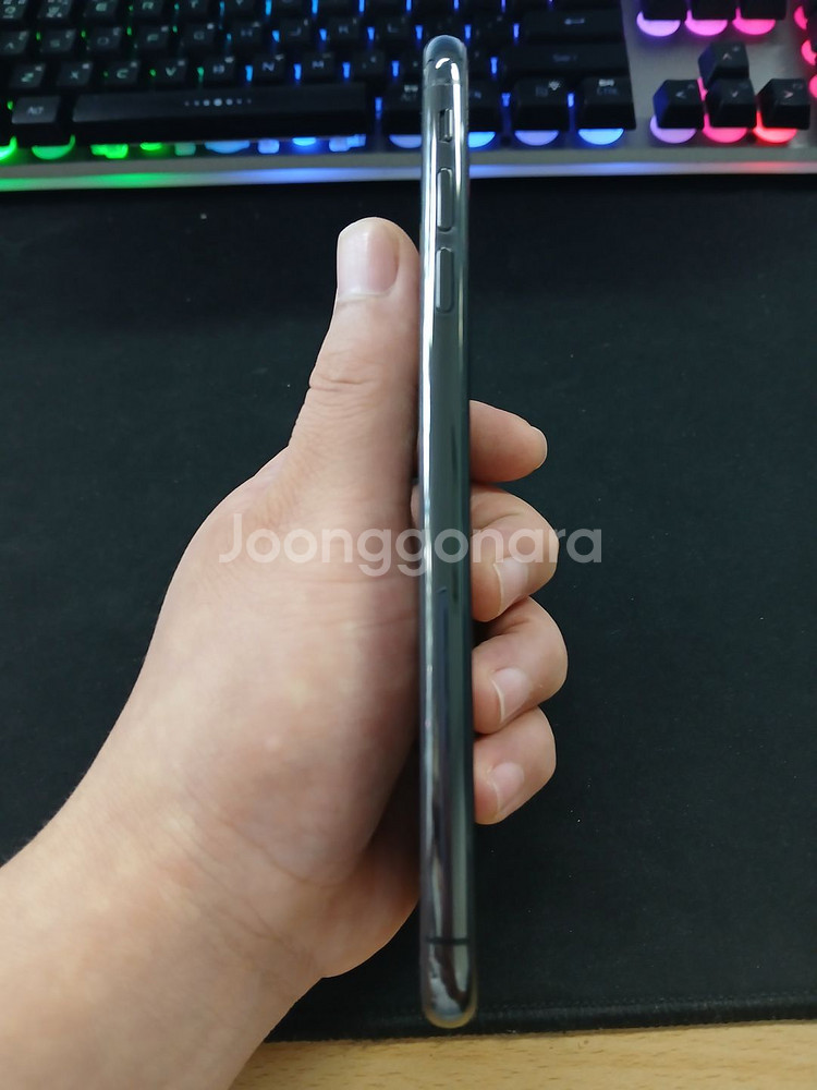 아이폰 XS MAX 256G 스페이스그레이 배터리74%--4