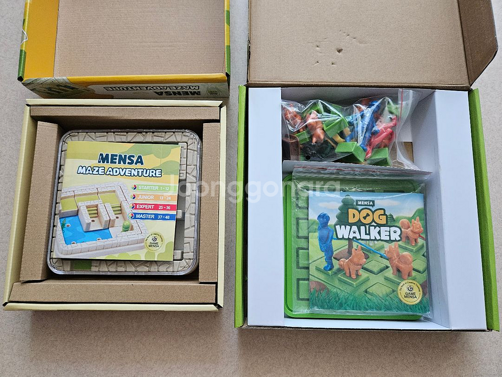 멘사보드게임 2종 일괄--1