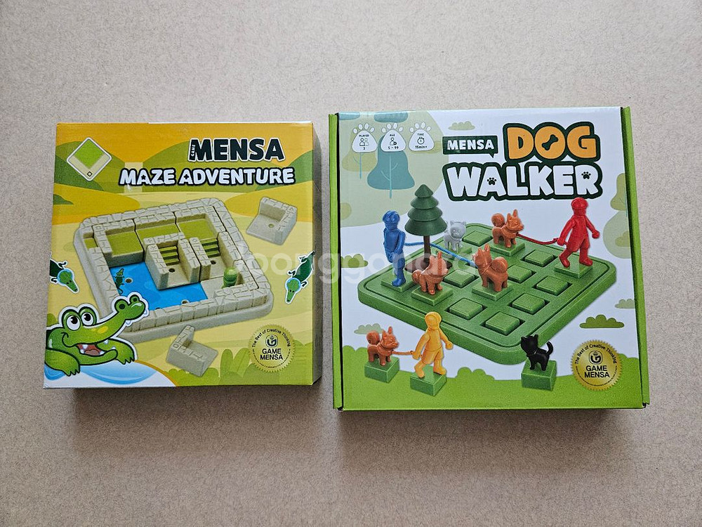 멘사보드게임 2종 일괄--0