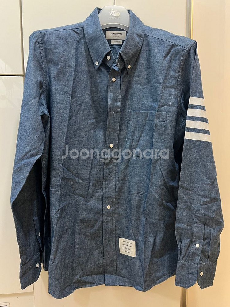 25fw 톰브라운 청셔츠 4사이즈 (새상품급)--0