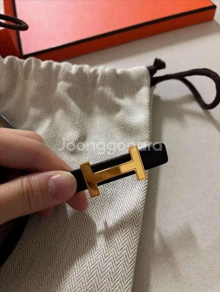 (공홈정품) 에르메스 포커스 벨트 70 블랙/에토프--1
