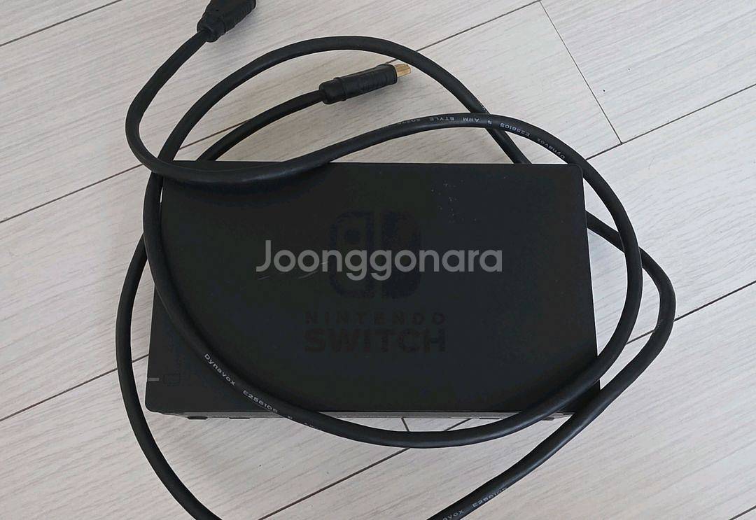 닌텐도 스위치 정품 독과 HDMI 케이블--0