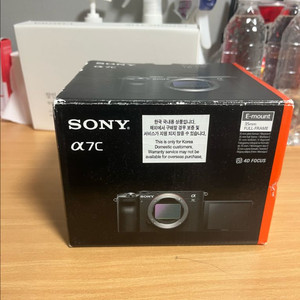소니 a7c 카메라 실버 600컷대