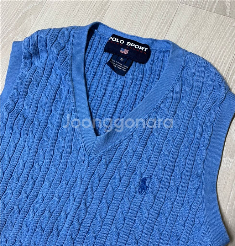 폴로 랄프로렌 브이넥 니트 조끼 베스트--1