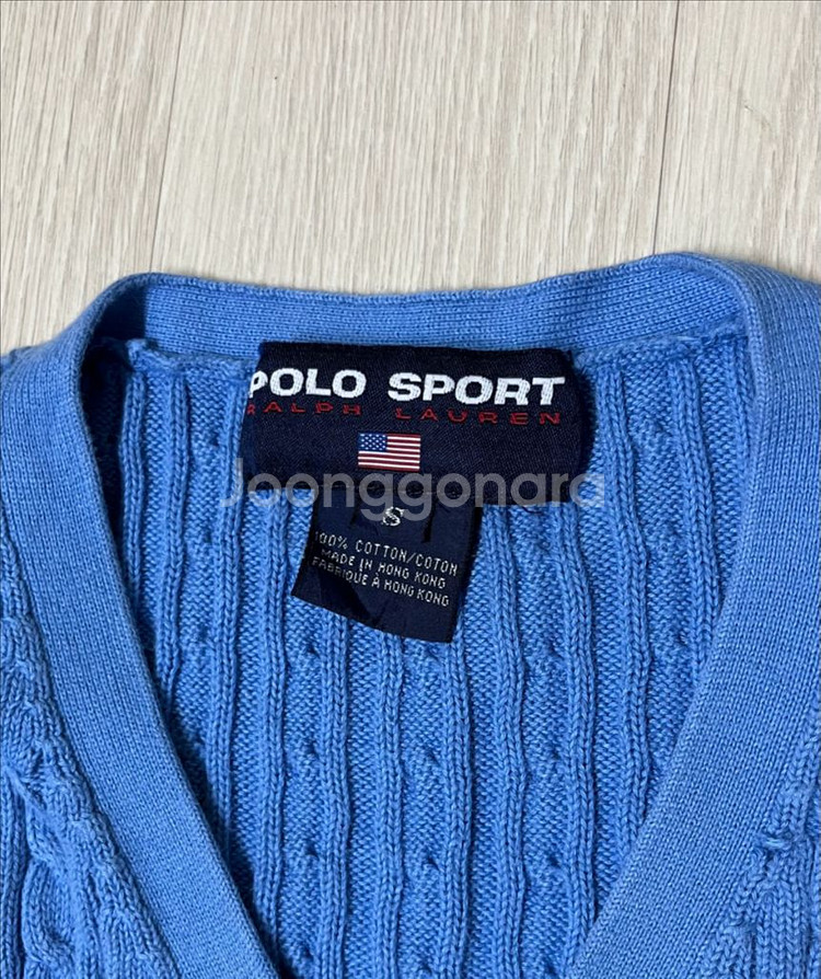 폴로 랄프로렌 브이넥 니트 조끼 베스트--2