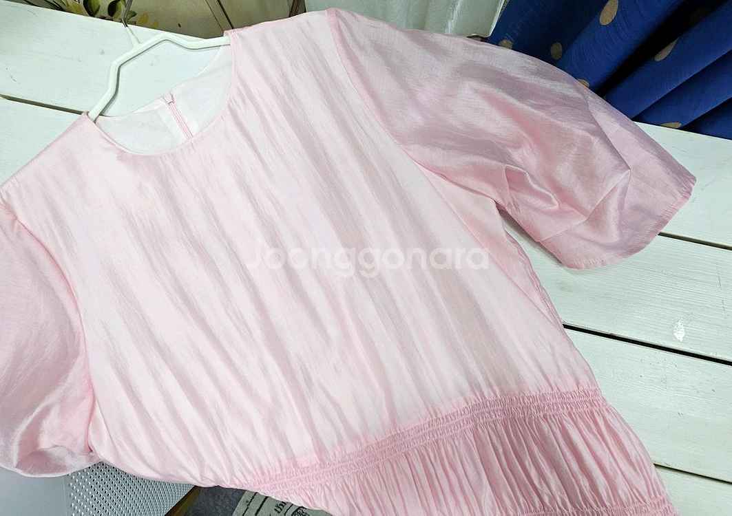 [새상품]오간자 핑크 원피스(66)--3